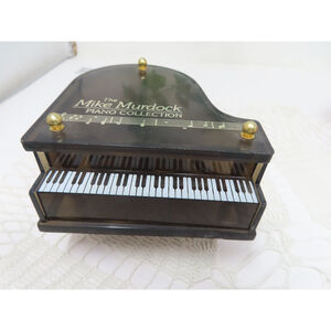 Vintage Miniature Grand Piano Music Box "Mike Murdock Piano Collection" Works